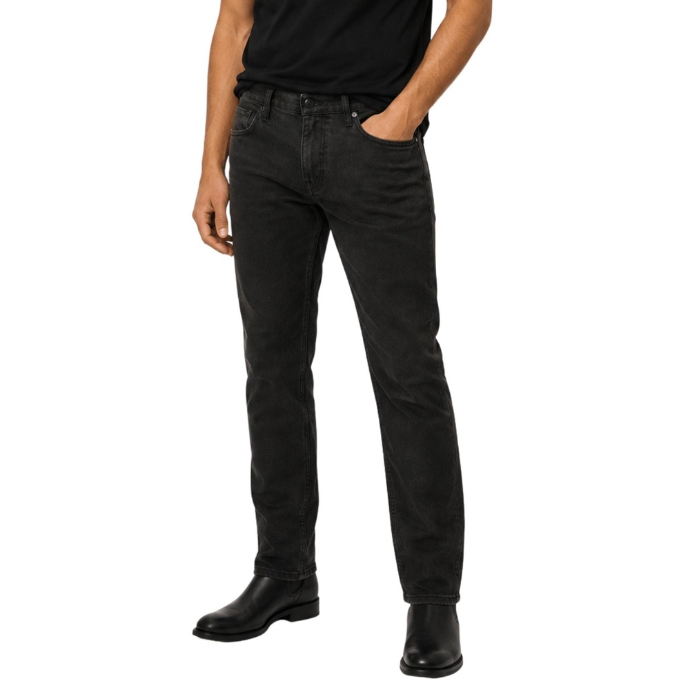 Outerknown Jeans Mens 32x30 Black Ambassador Organic Cotton Slim Straight Denim